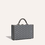 Goyard Grand Hôtel Trunk Bag Grey